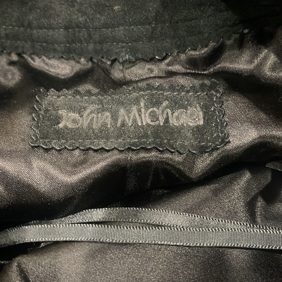 John michael black high wasted suede pants. - Picture 5 of 5
